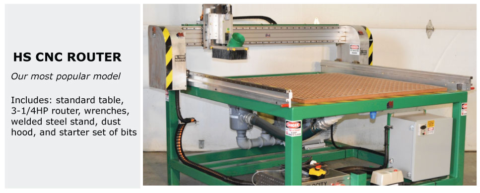 Forest scientific cnc shop router